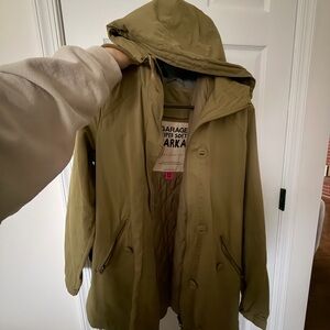 Garage women’s GreenHooded parka